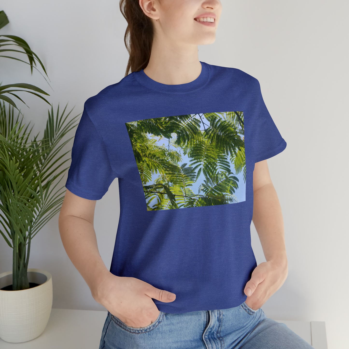 Unisex Jersey Short Sleeve Original Print Silk Canopy T-Shirt