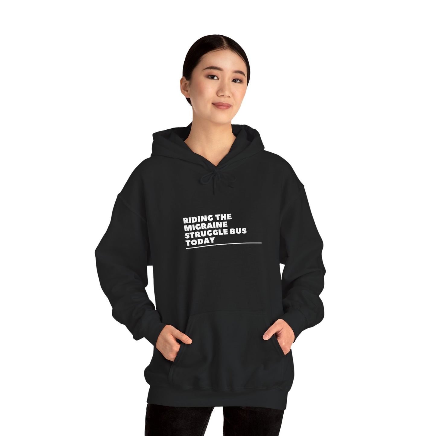 Unisex Migraine Day Invisible Illness Warrior Hooded Sweatshirt