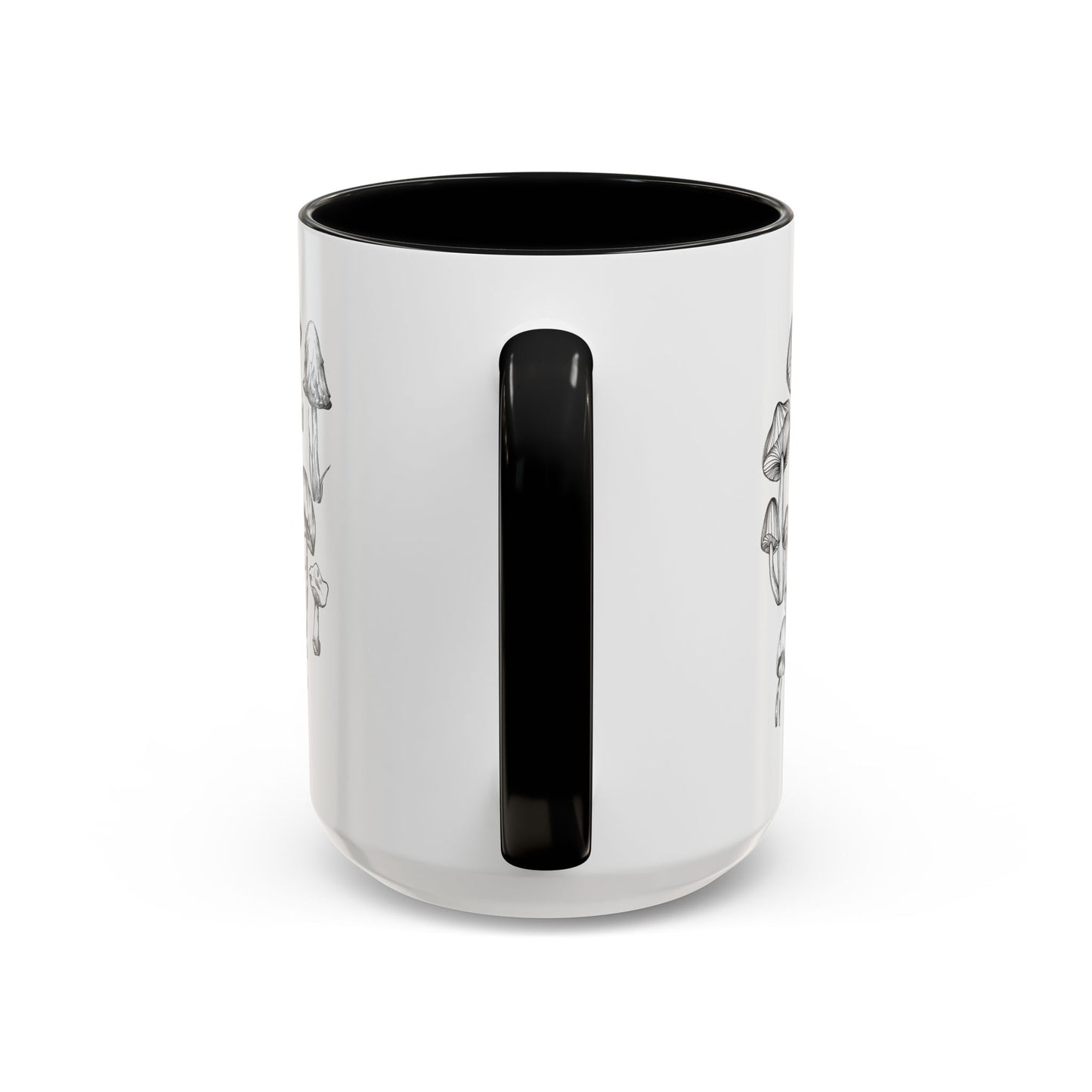 11oz/15oz Mushroom Lover Fungi Print Toadstool Coffee Mug