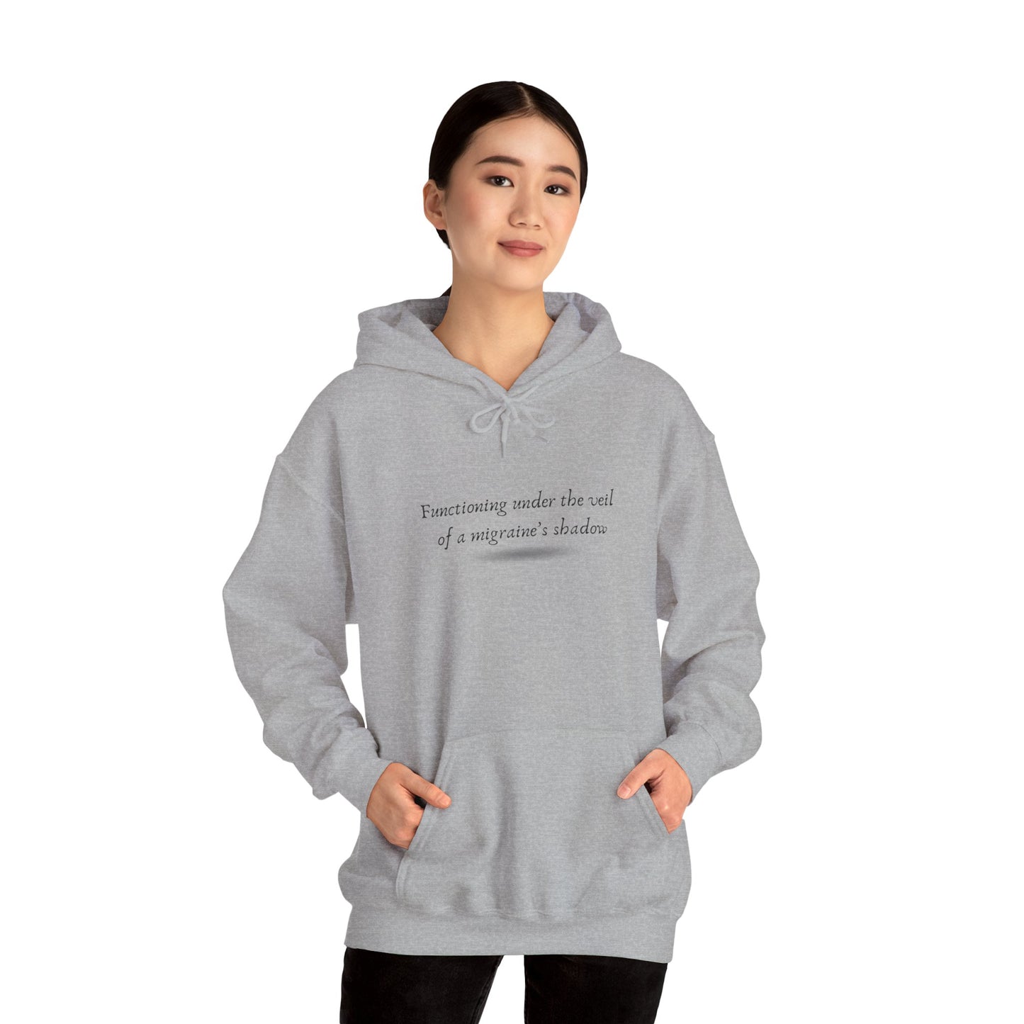 Unisex Migraine Day Invisible Illness Warrior Hooded Sweatshirt