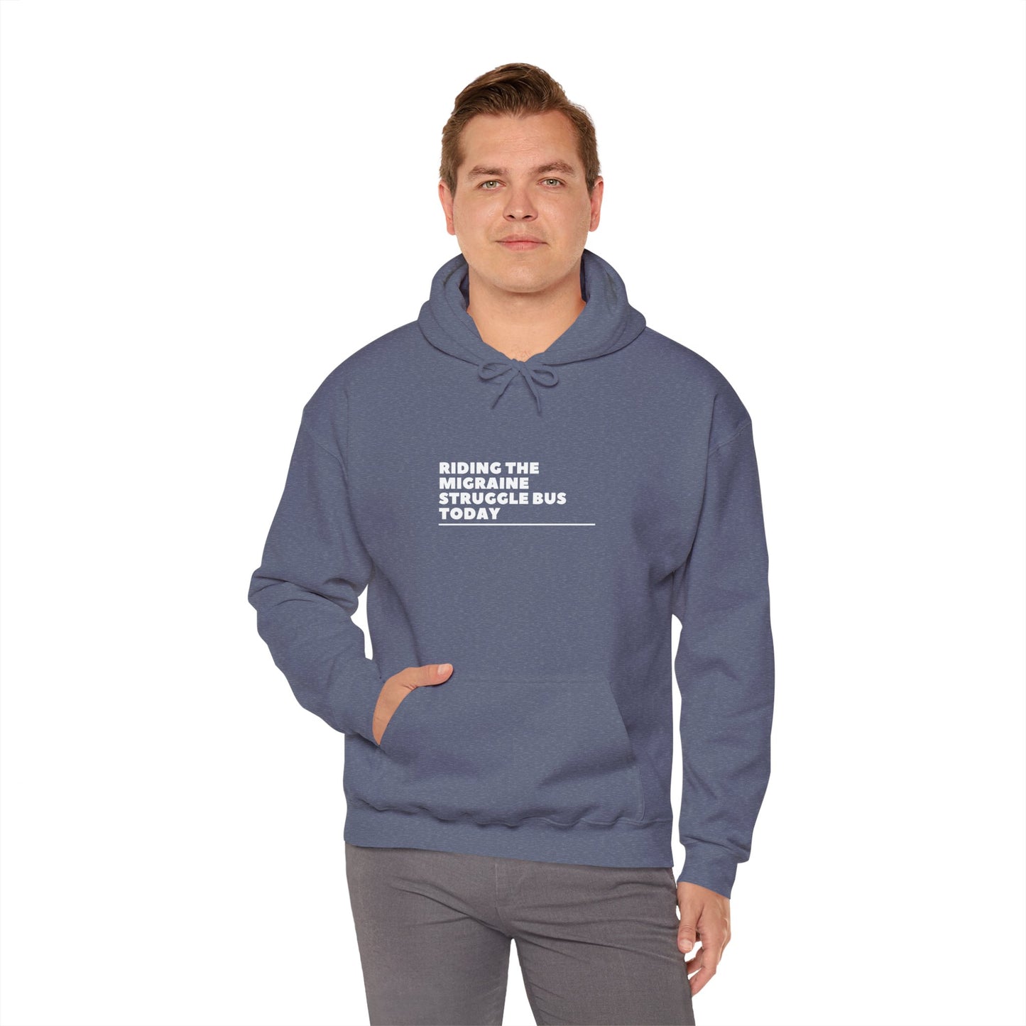 Unisex Migraine Day Invisible Illness Warrior Hooded Sweatshirt