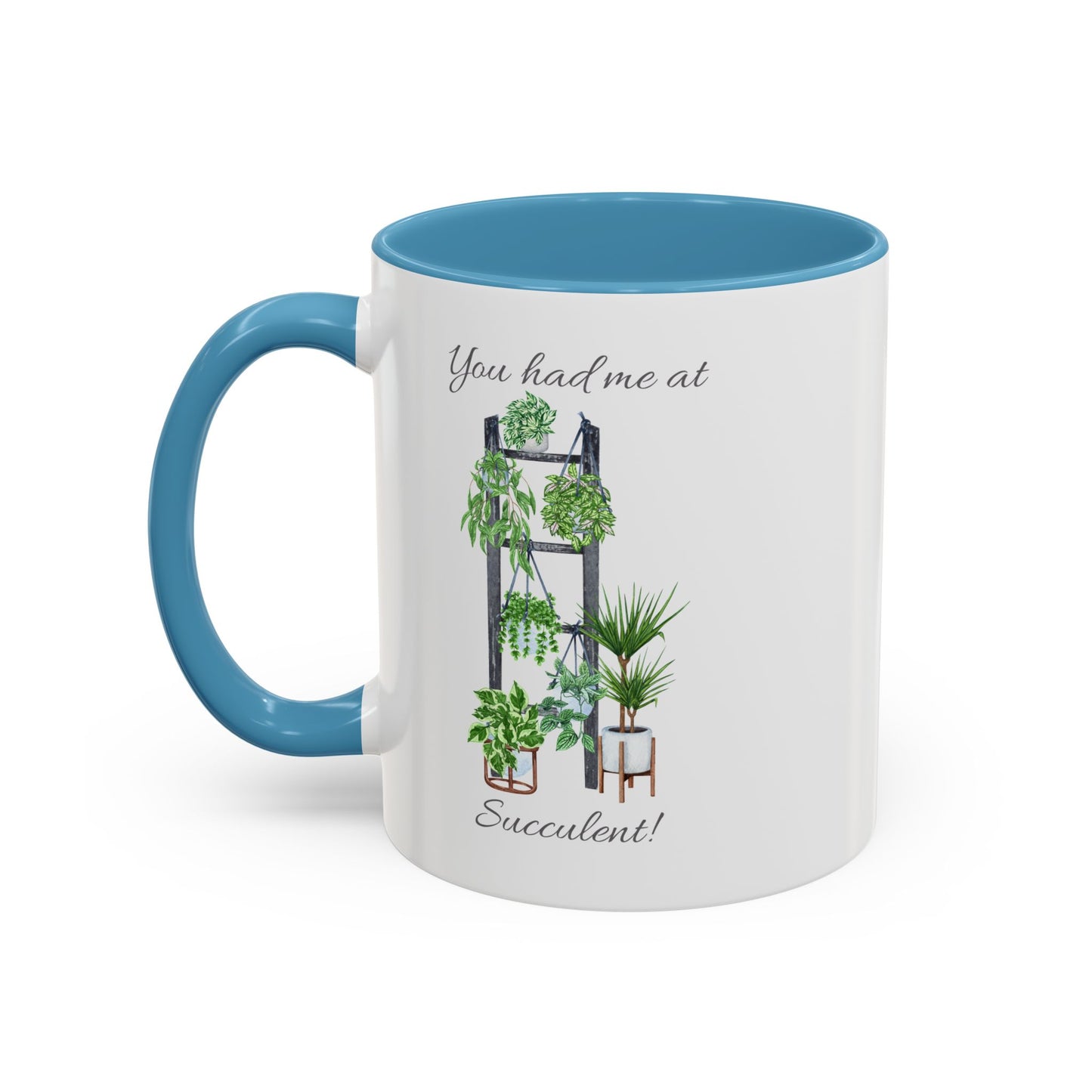 11oz Garden Themed Succulent Container Garden Plant Parent Coffee Mug