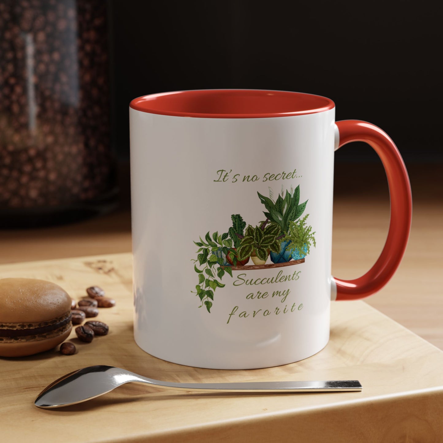 11oz/15oz Garden Themed Succulent Plant Parent Container Gardener Succulents Are My Favorite Coffee Mug