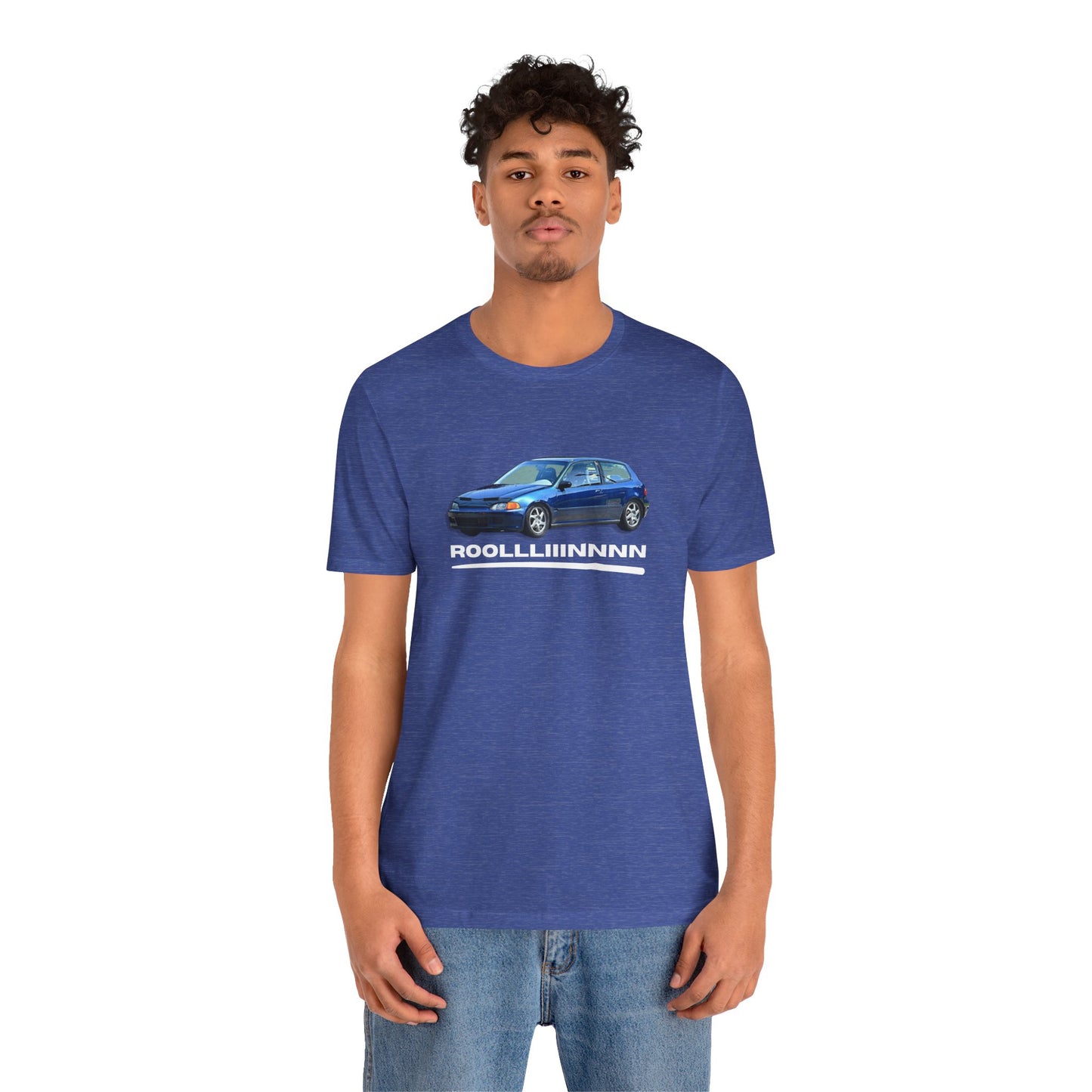 Unisex Jersey Short Sleeve Rolllllin Civic Hatchback Appreciation T-Shirt