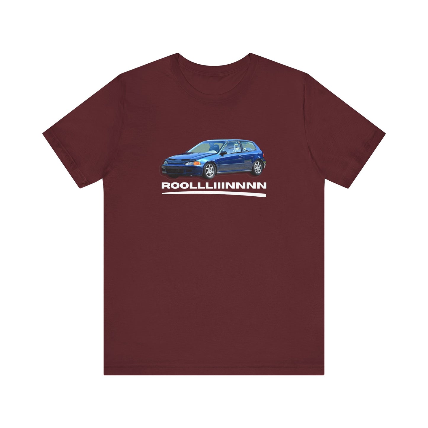 Unisex Jersey Short Sleeve Rolllllin Civic Hatchback Appreciation T-Shirt