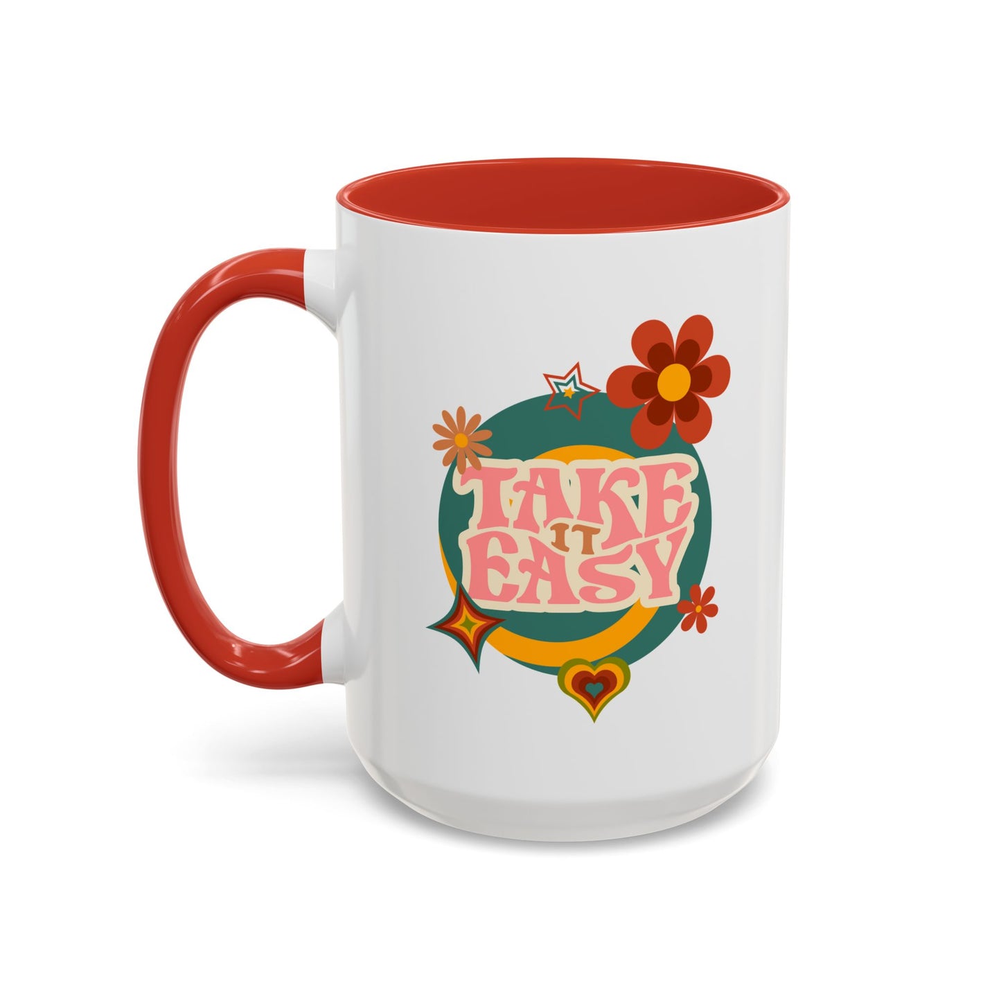 11oz/15oz Retro Vibes Take It Easy Coffee Mug