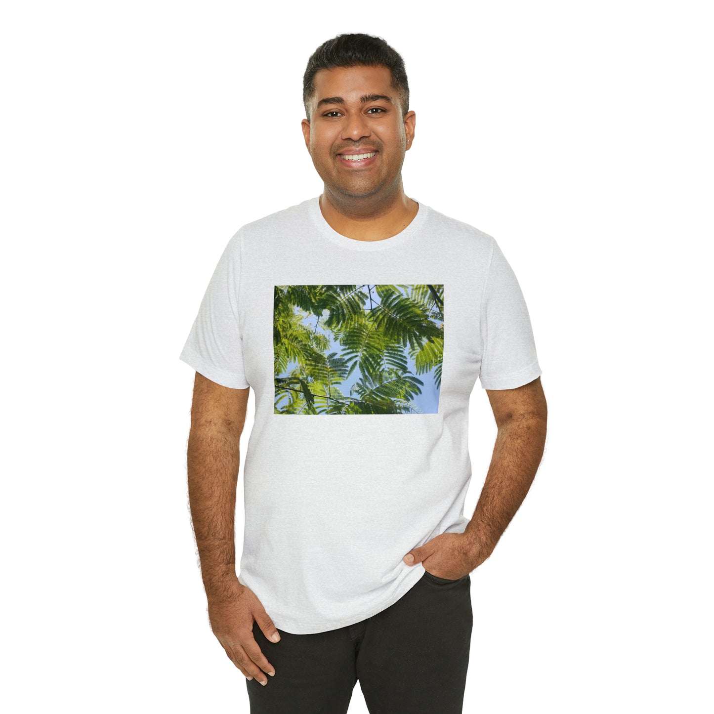 Unisex Jersey Short Sleeve Original Print Silk Canopy T-Shirt