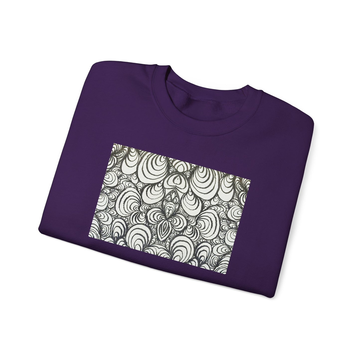 Unisex Original Line Art Sweatshirt - Puzzle Panels 1
