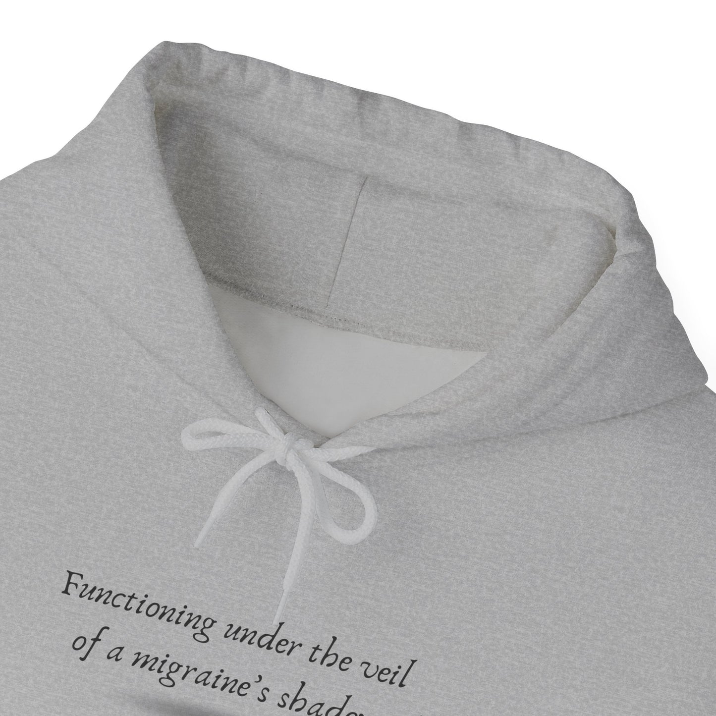 Unisex Migraine Day Invisible Illness Warrior Hooded Sweatshirt