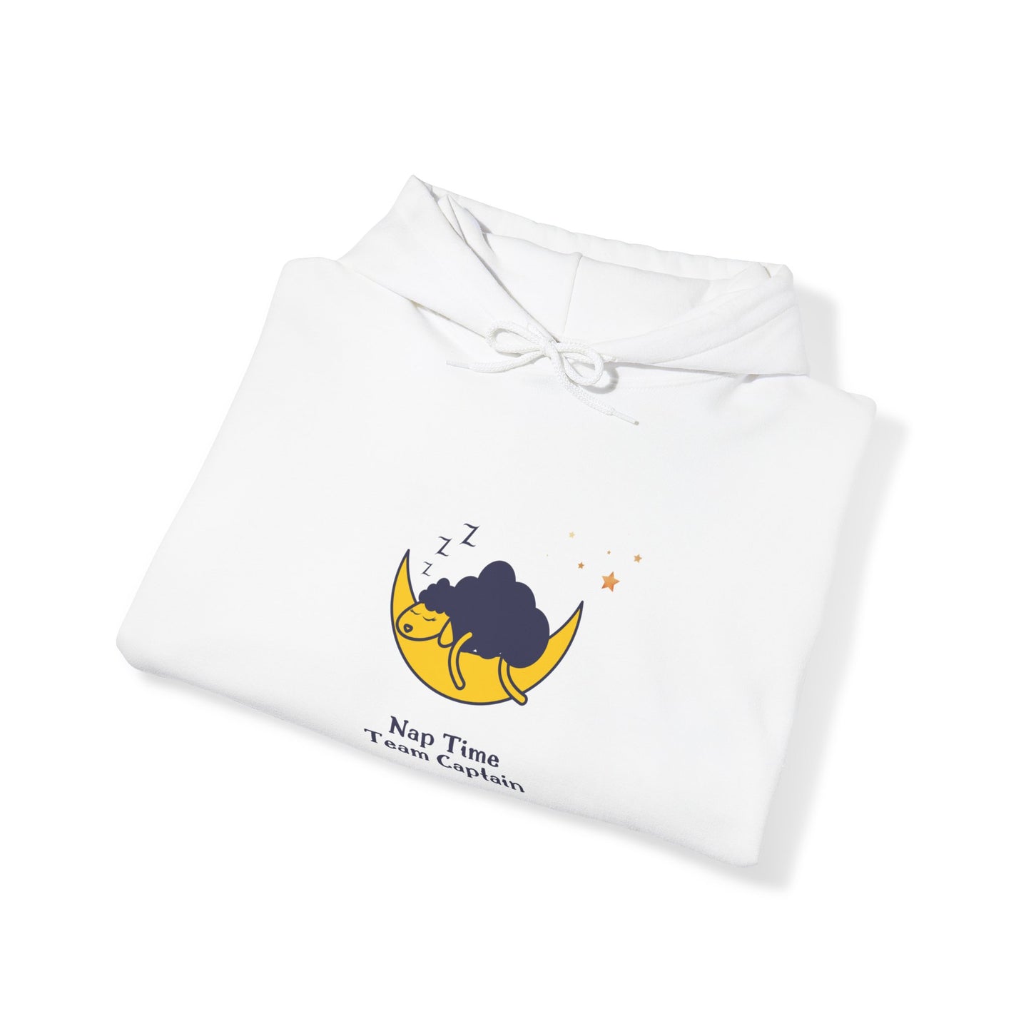 Unisex Heavy Blend™ Nap Time Team Captain Hooded Sweatshirt
