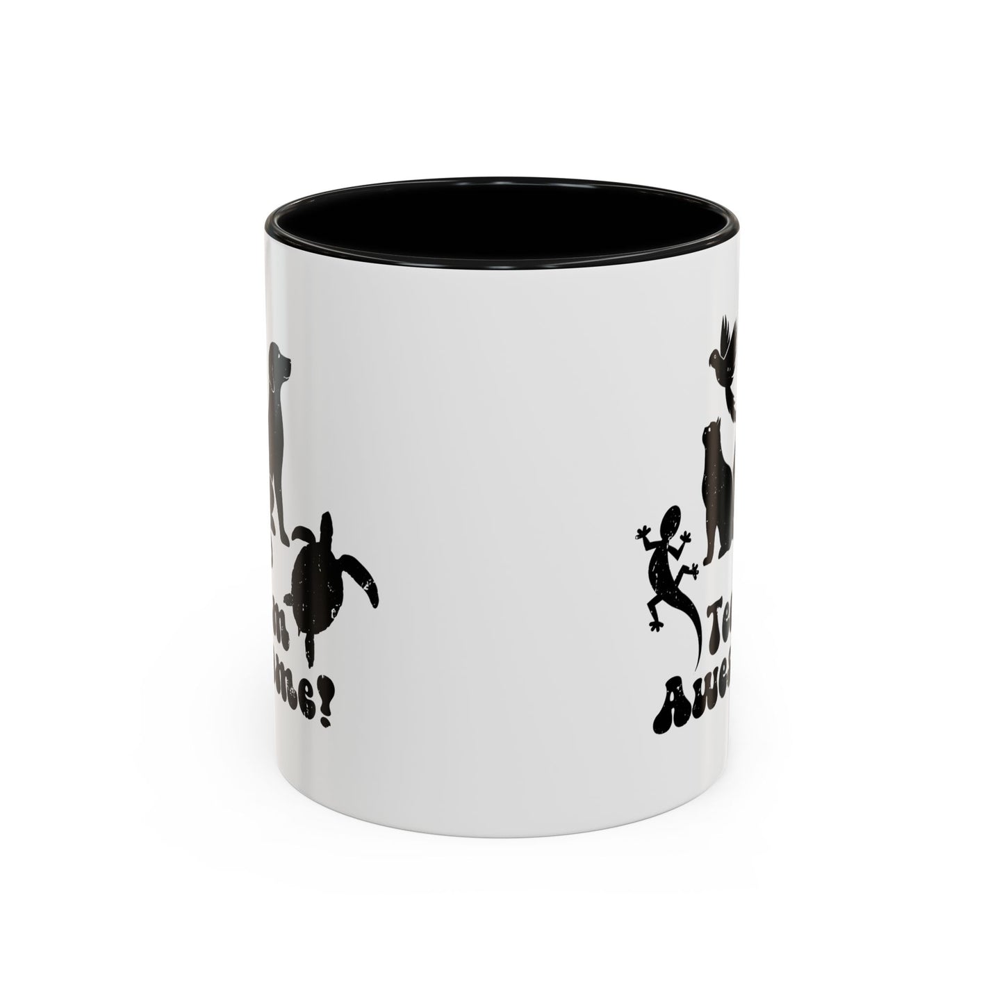 11oz/15oz Animal Lover Lizard Cat Bird Dog Turtle Team Awesome Coffee Mug