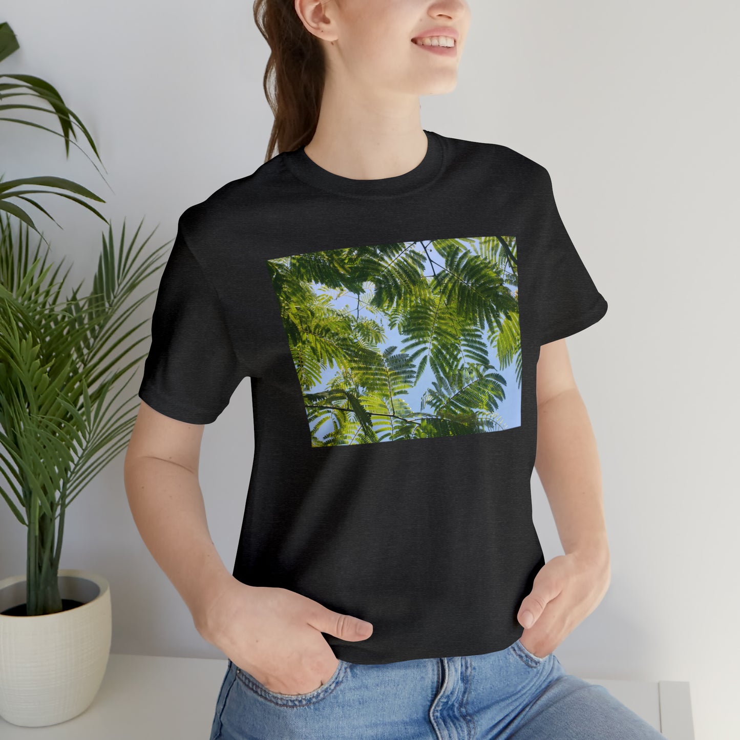 Unisex Jersey Short Sleeve Original Print Silk Canopy T-Shirt