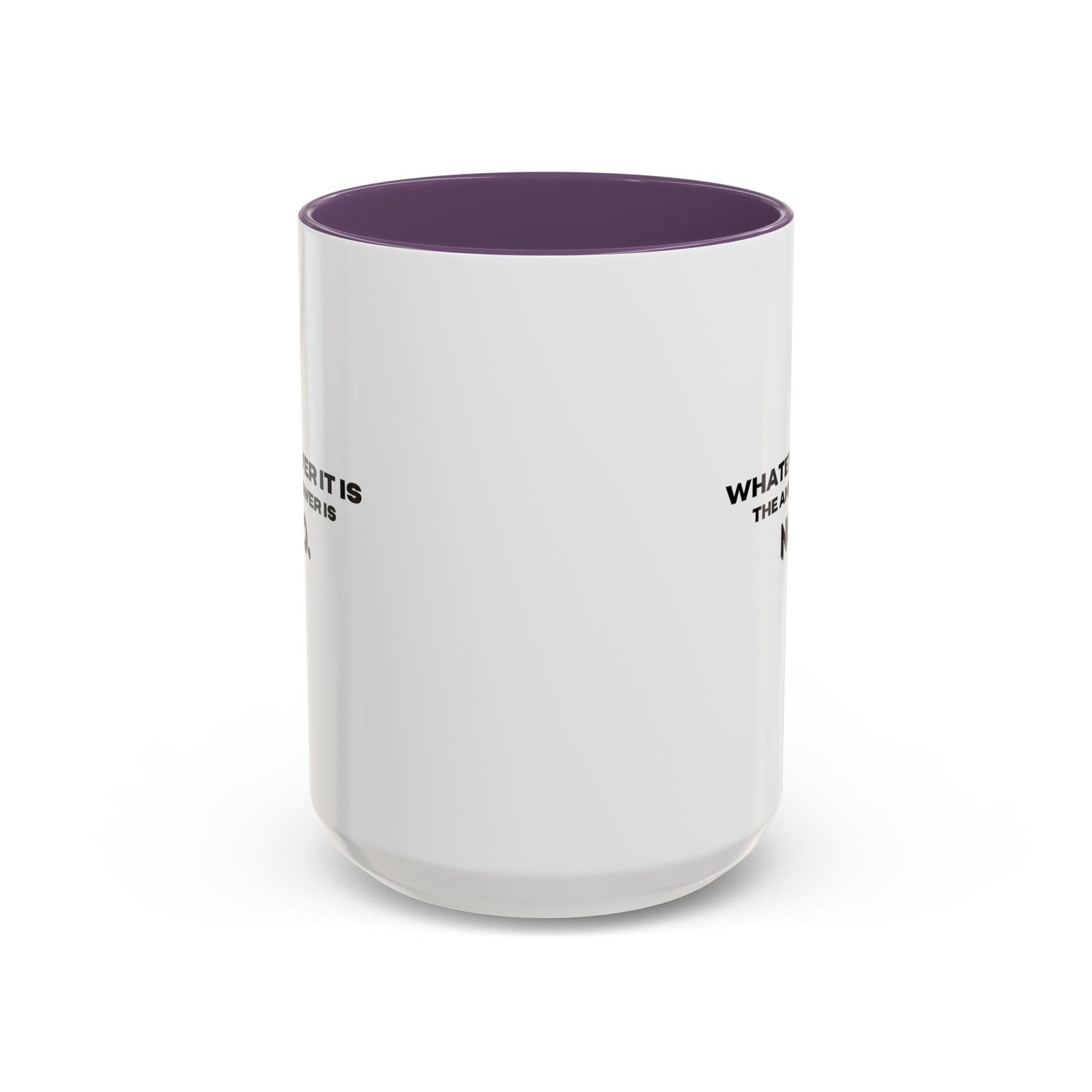 11oz/15oz Self Love Motivational Mental Heath Awareness SAY NO Coffee Mug