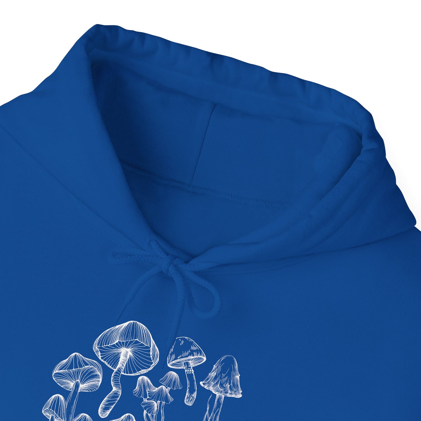 Unisex Mushroom Lover Fungi Print Toadstool Hooded Sweatshirt