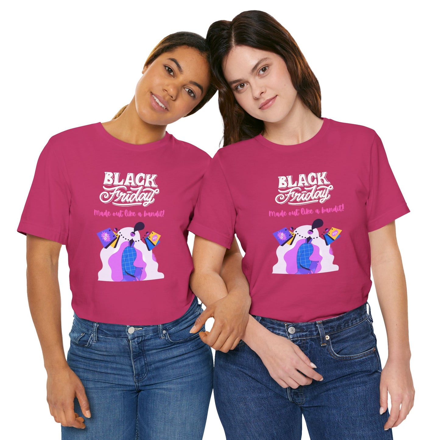 Unisex Jersey Short Sleeve Black Friday Sales T-Shirt