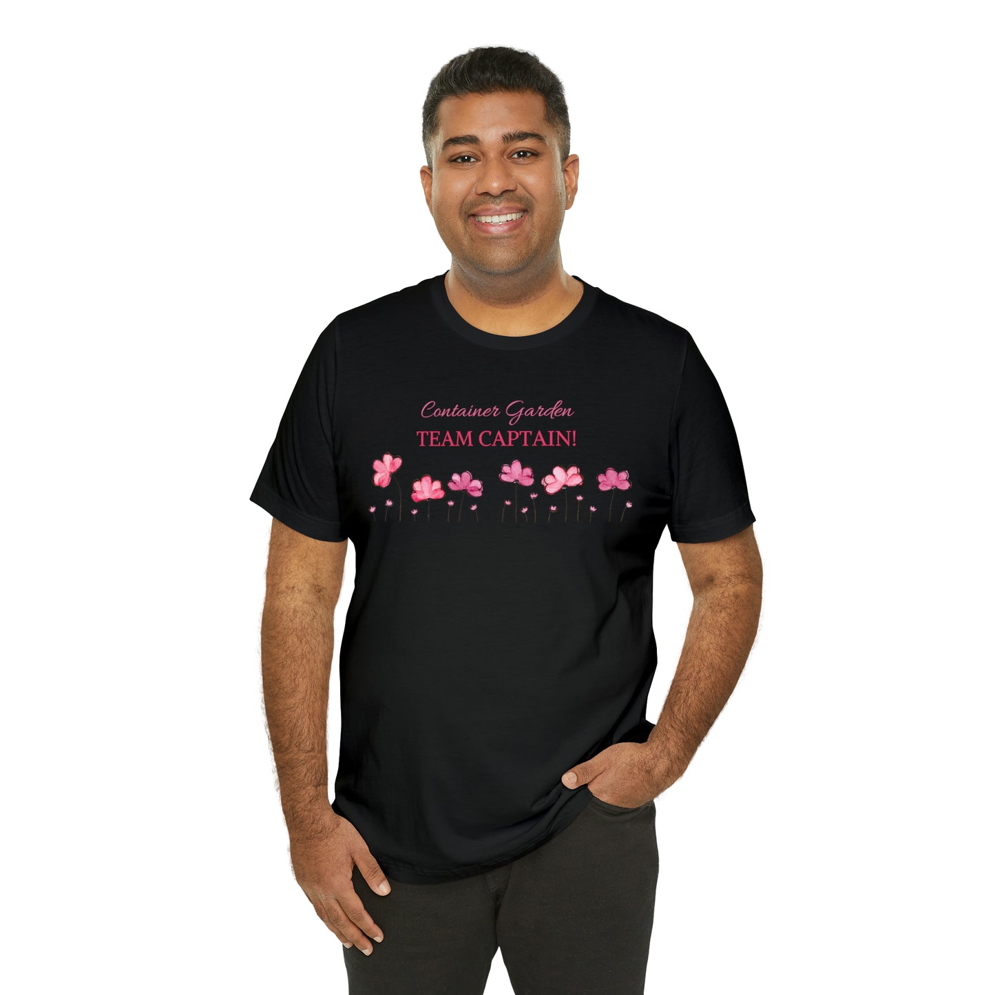 Unisex Gardening Shirt, Container Garden Team Captain T-Shirt