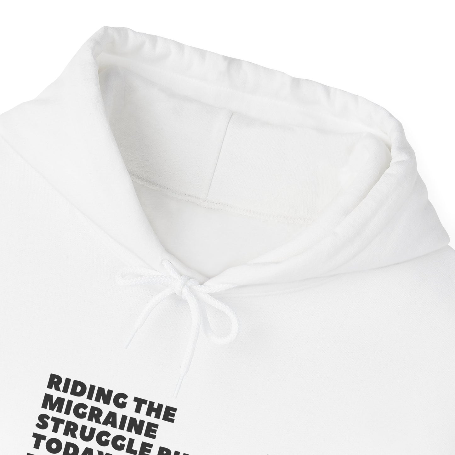 Unisex Migraine Day Invisible Illness Warrior Hooded Sweatshirt