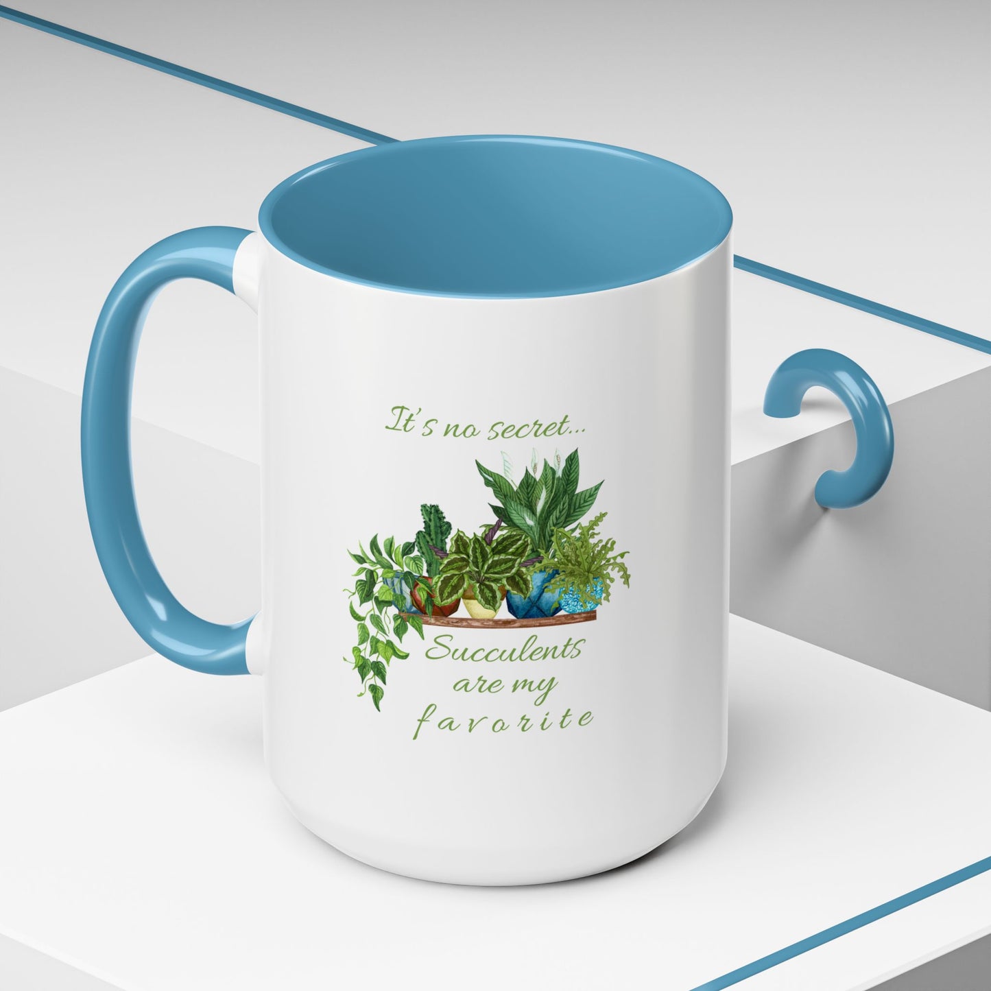 11oz/15oz Garden Themed Succulent Plant Parent Container Gardener Succulents Are My Favorite Coffee Mug