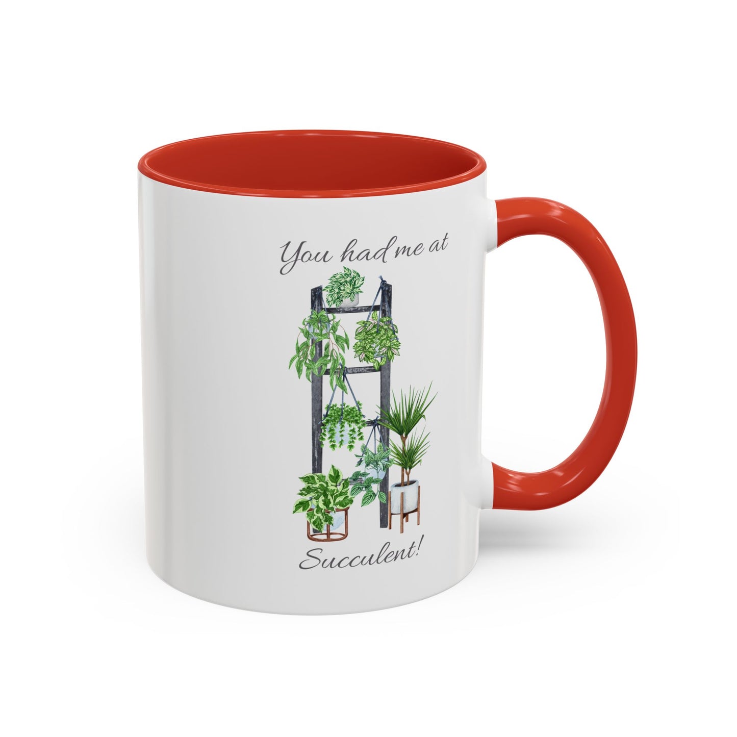 11oz Garden Themed Succulent Container Garden Plant Parent Coffee Mug