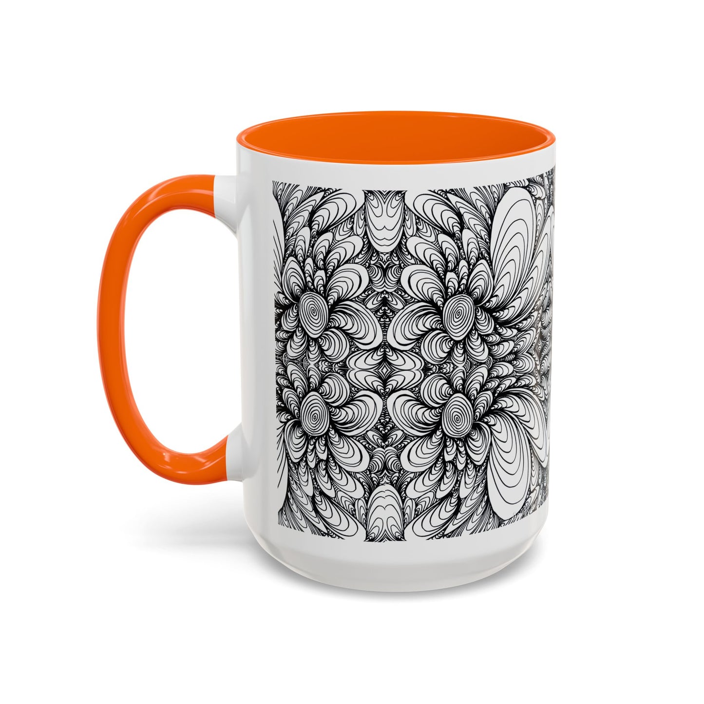 11oz/15oz Original Line Art Mug - Blooms