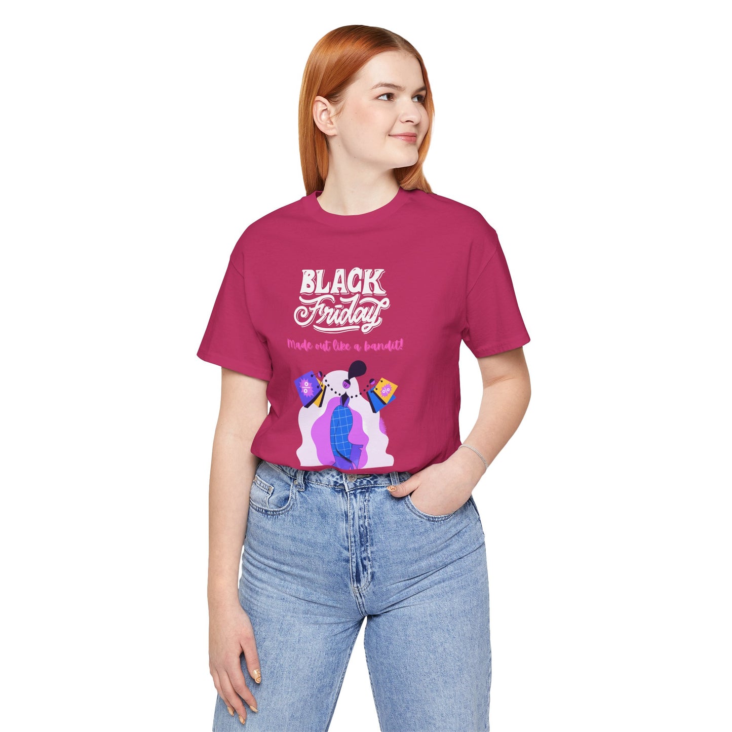Unisex Jersey Short Sleeve Black Friday Sales T-Shirt