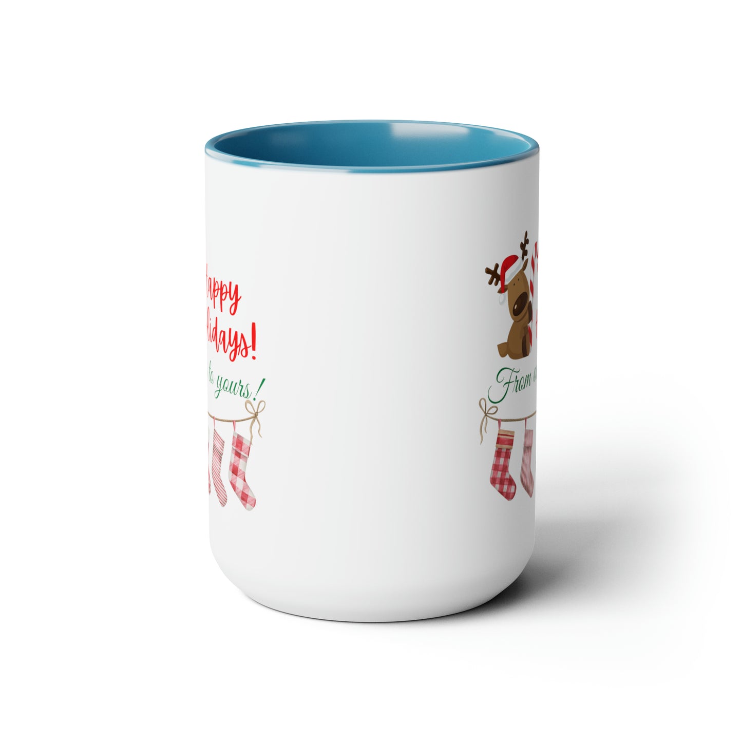15oz Happy Holidays From Ours To Yours Coffee Mug