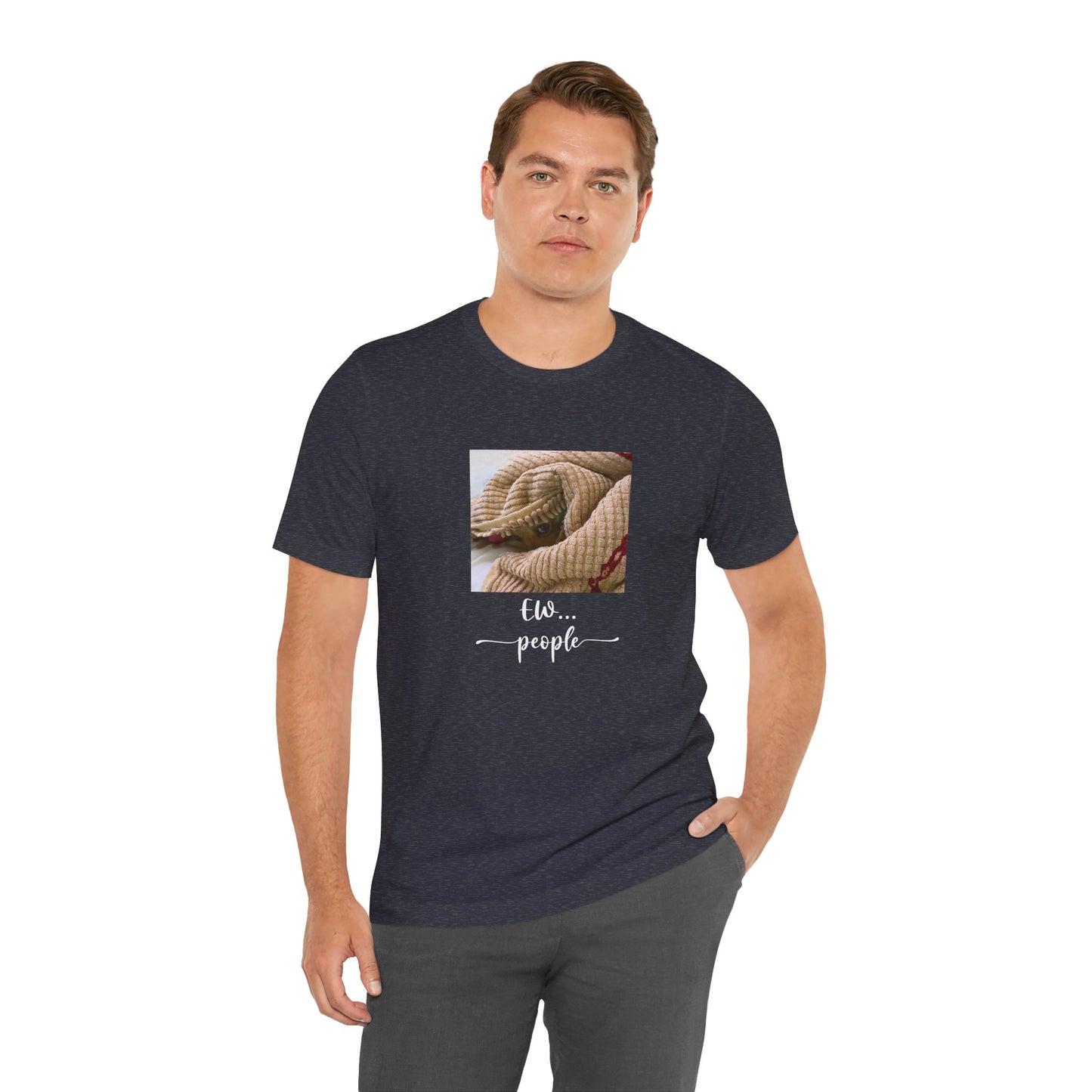 Unisex EW People Introvert Hiding Chihuahua T-Shirt