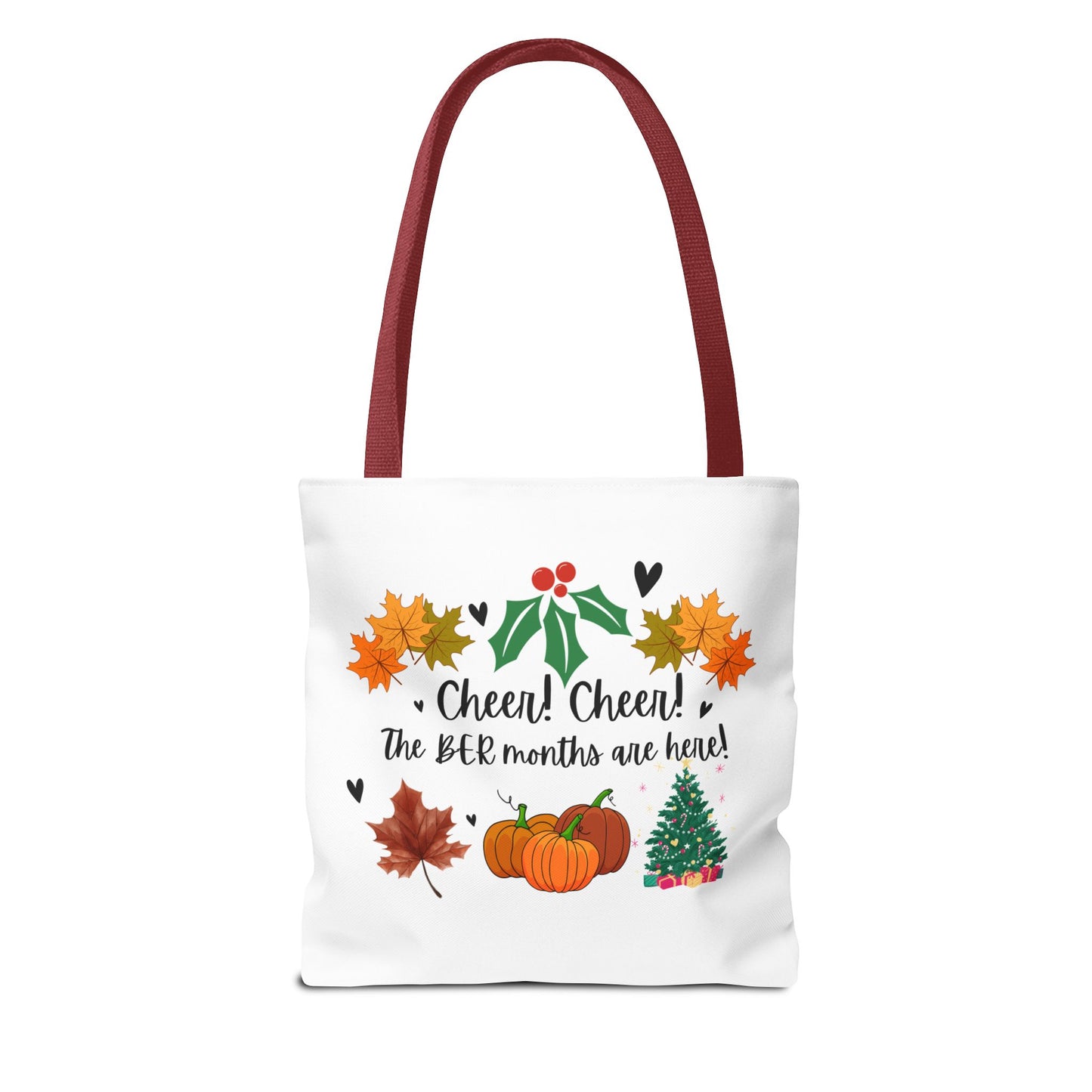 Unisex BER Months Tote Bag Autumn Fall September October November December Tote Bag Favorite Months Tote Bag