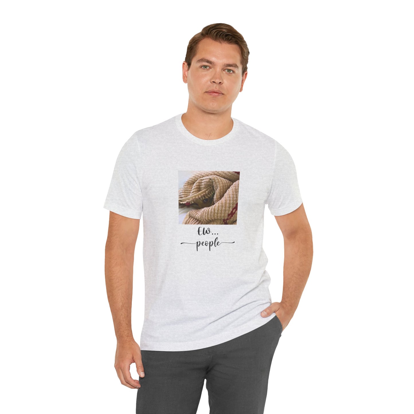 Unisex EW People Introvert Hiding Chihuahua T-Shirt