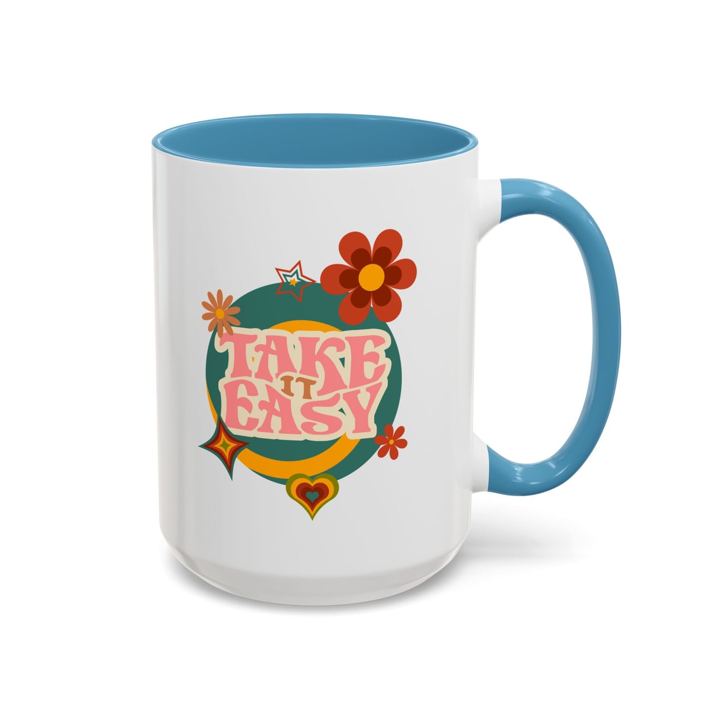 11oz/15oz Retro Vibes Take It Easy Coffee Mug