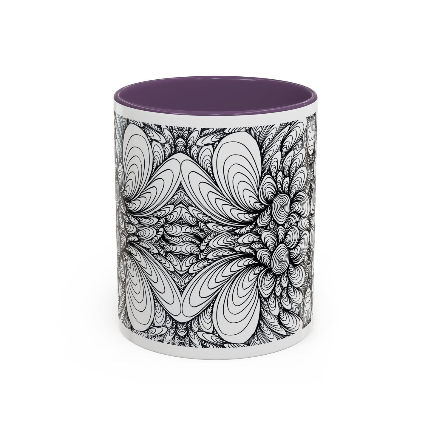 11oz/15oz Original Line Art Mug - Blooms