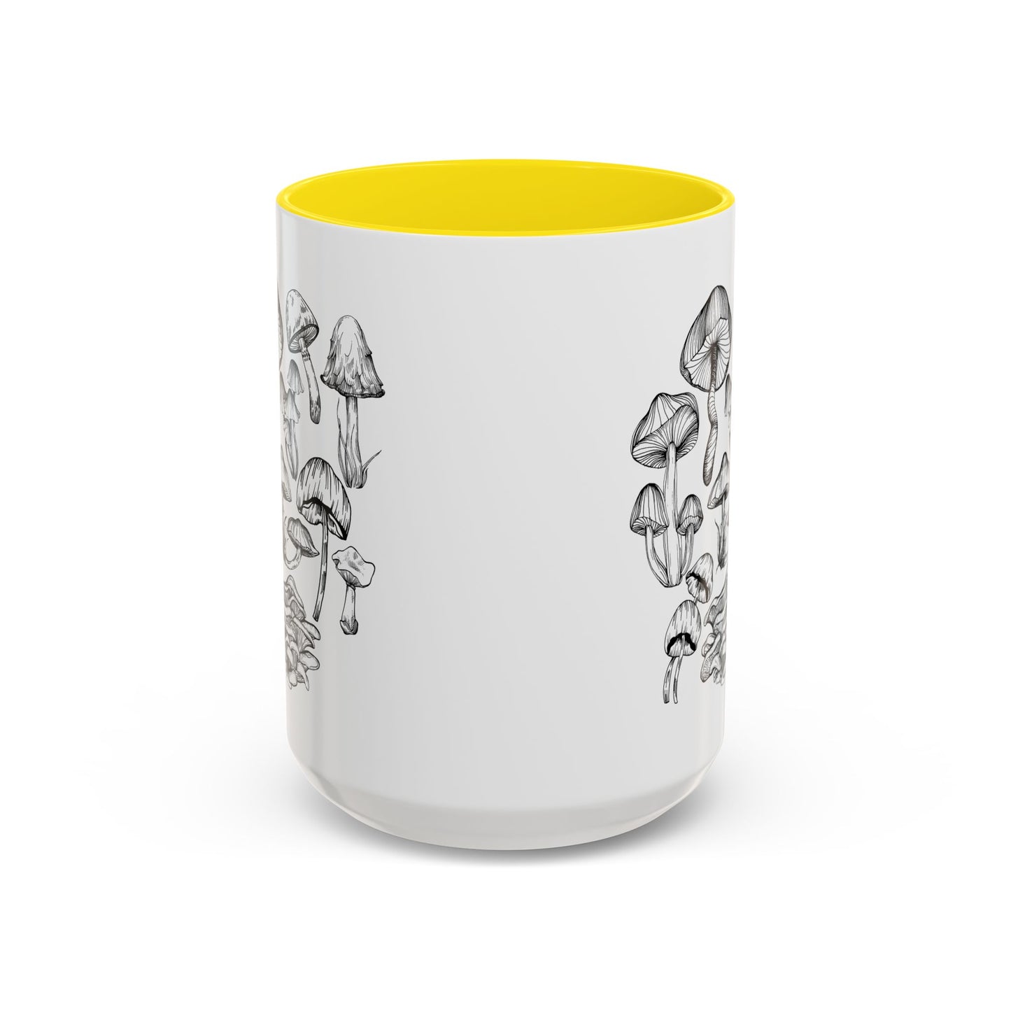 11oz/15oz Mushroom Lover Fungi Print Toadstool Coffee Mug