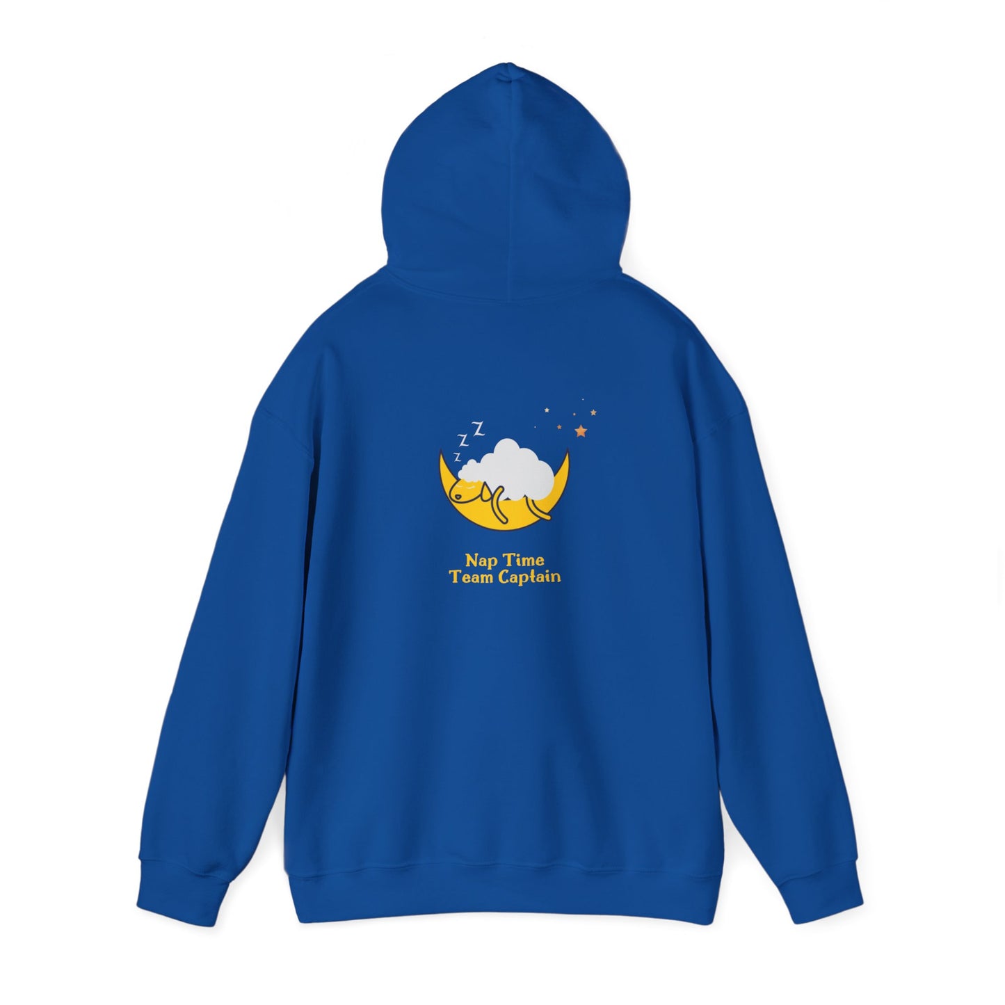 Unisex Heavy Blend™ Nap Time Team Captain Hooded Sweatshirt