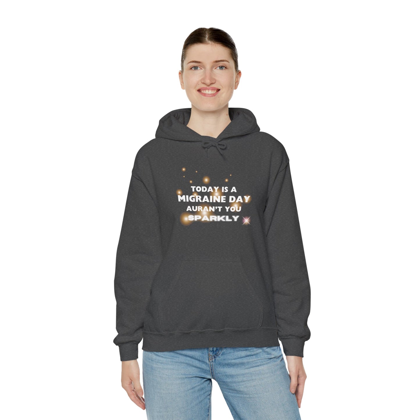Unisex Heavy Blend™ Migraine Day Hooded Sweatshirt