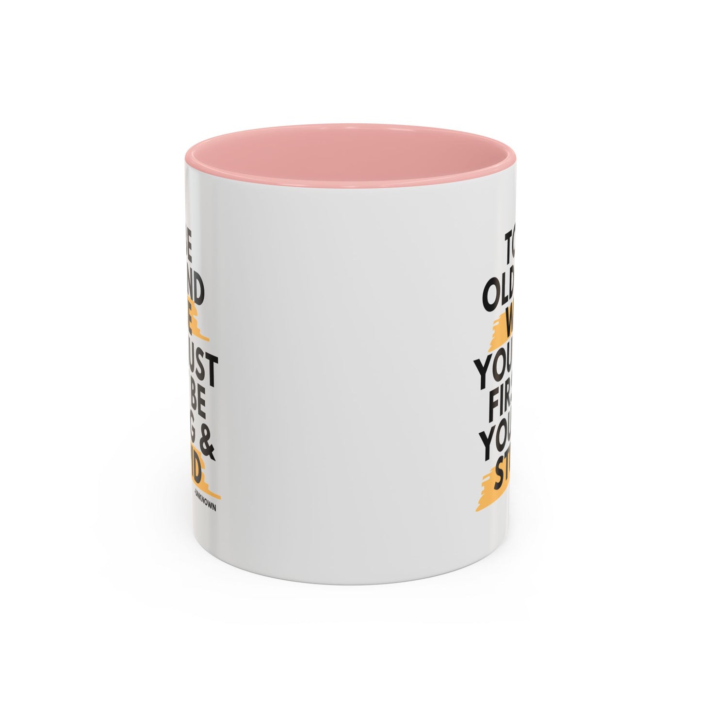 11oz/15oz Funny Old and Wise Young and Stupid Coffee Mug