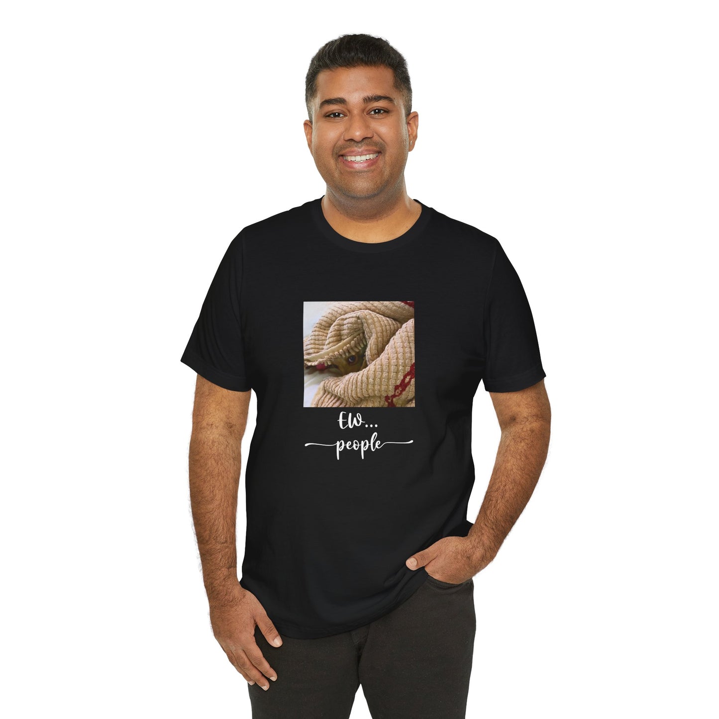 Unisex EW People Introvert Hiding Chihuahua T-Shirt