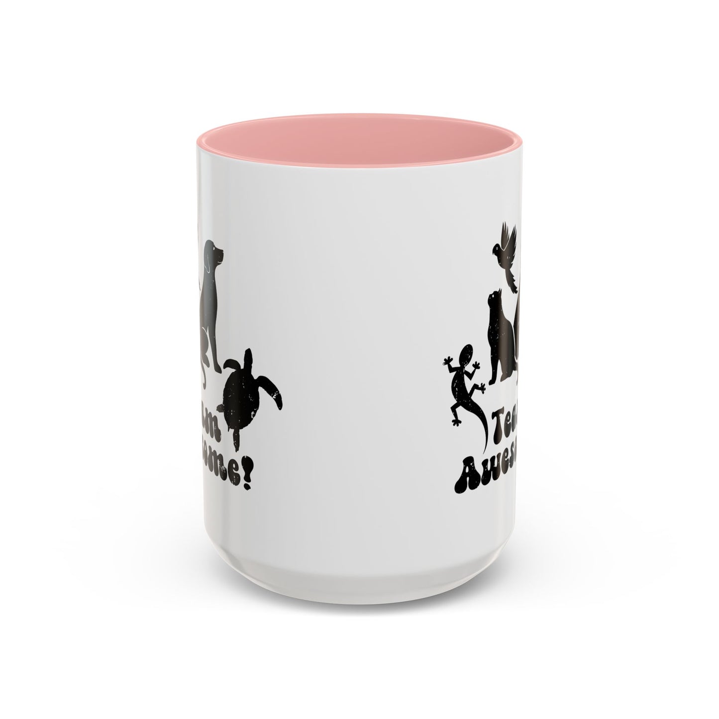 11oz/15oz Animal Lover Lizard Cat Bird Dog Turtle Team Awesome Coffee Mug