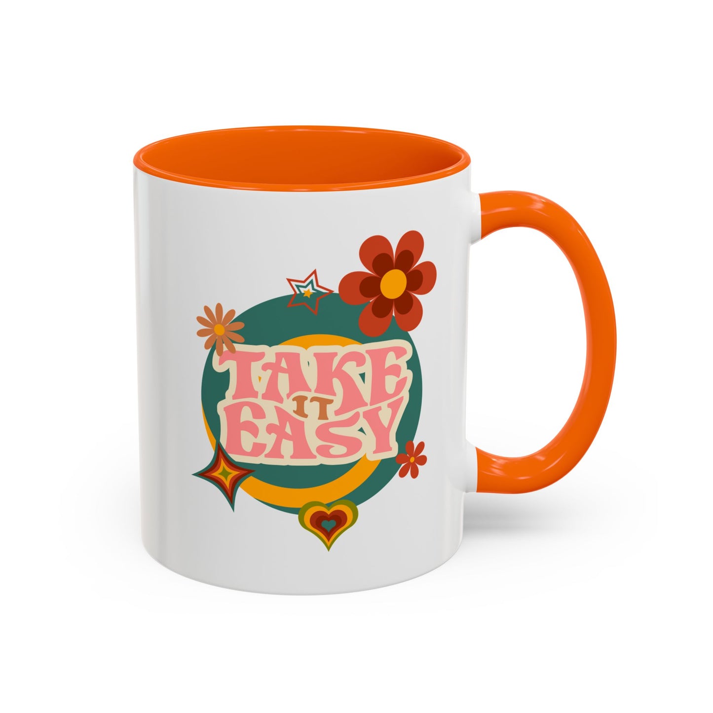 11oz/15oz Retro Vibes Take It Easy Coffee Mug