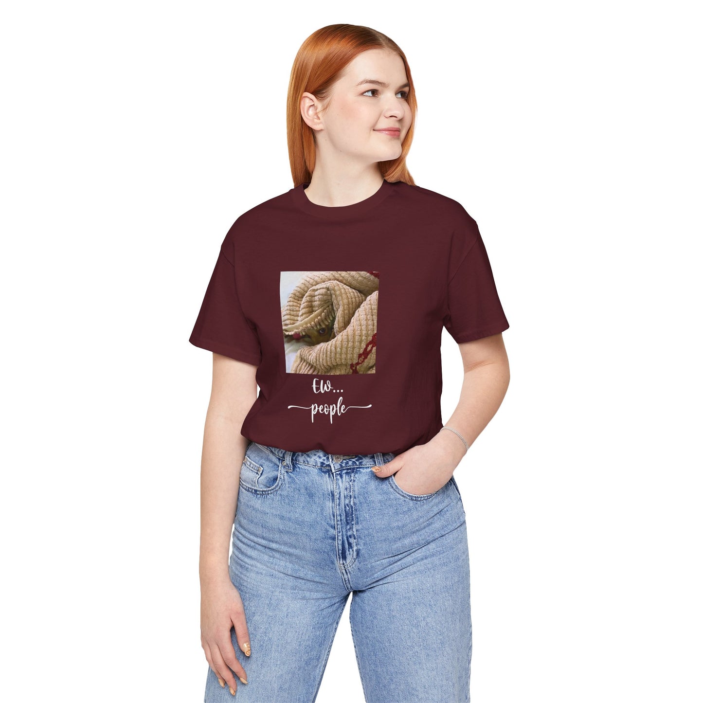 Unisex EW People Introvert Hiding Chihuahua T-Shirt