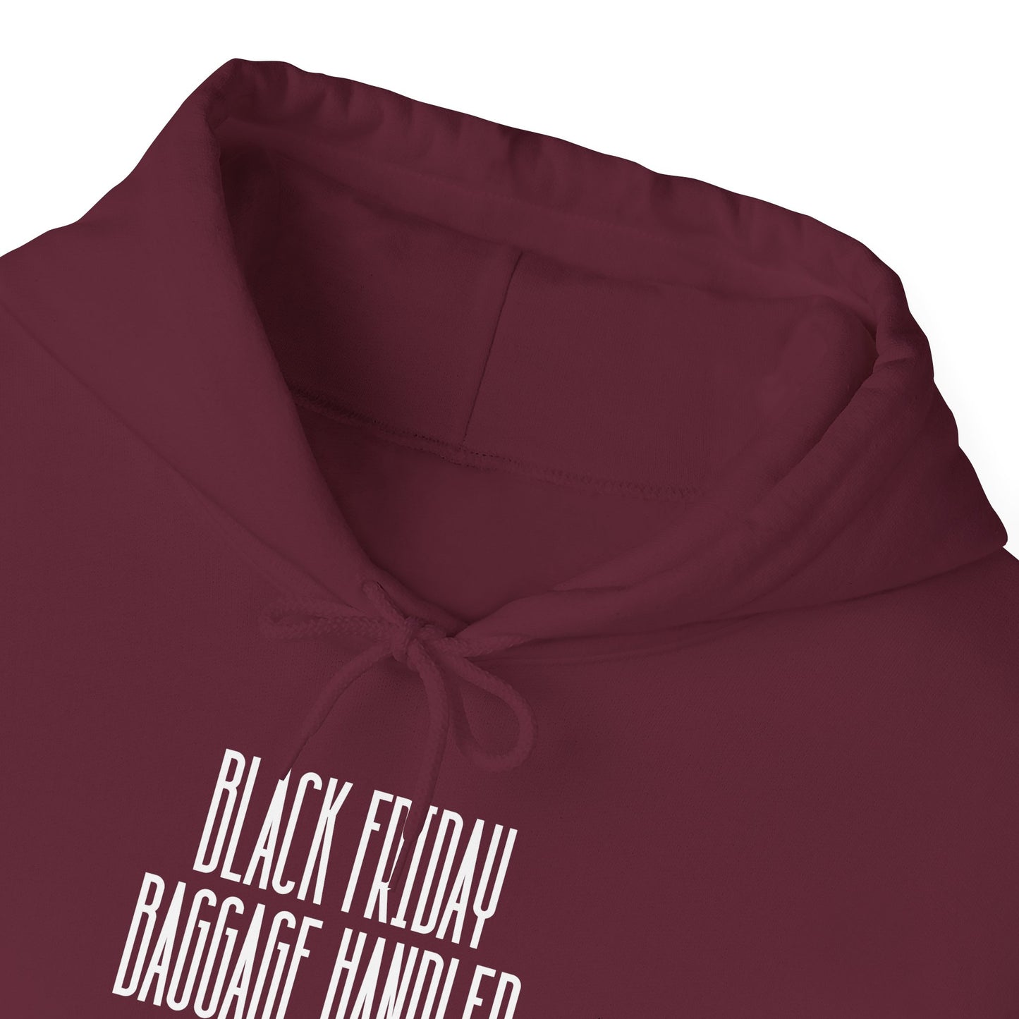 Unisex Heavy Blend™ Black Friday Christmas Sales Baggage Handler Shopping Sales Hooded Sweatshirt