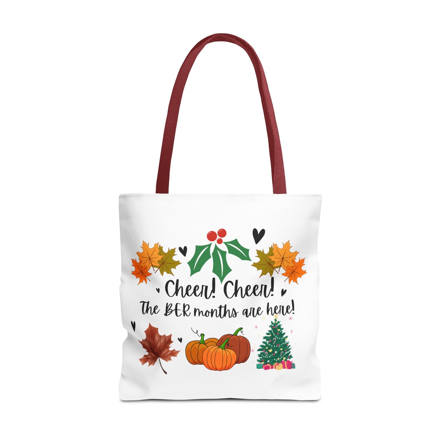 Unisex BER Months Tote Bag Autumn Fall September October November December Tote Bag Favorite Months Tote Bag