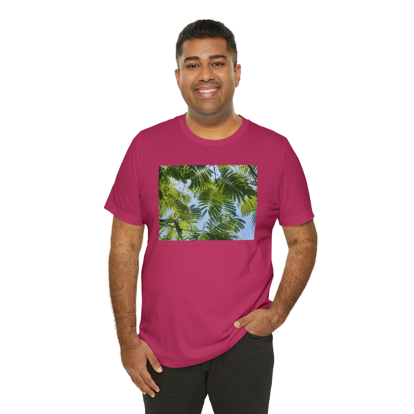 Unisex Jersey Short Sleeve Original Print Silk Canopy T-Shirt