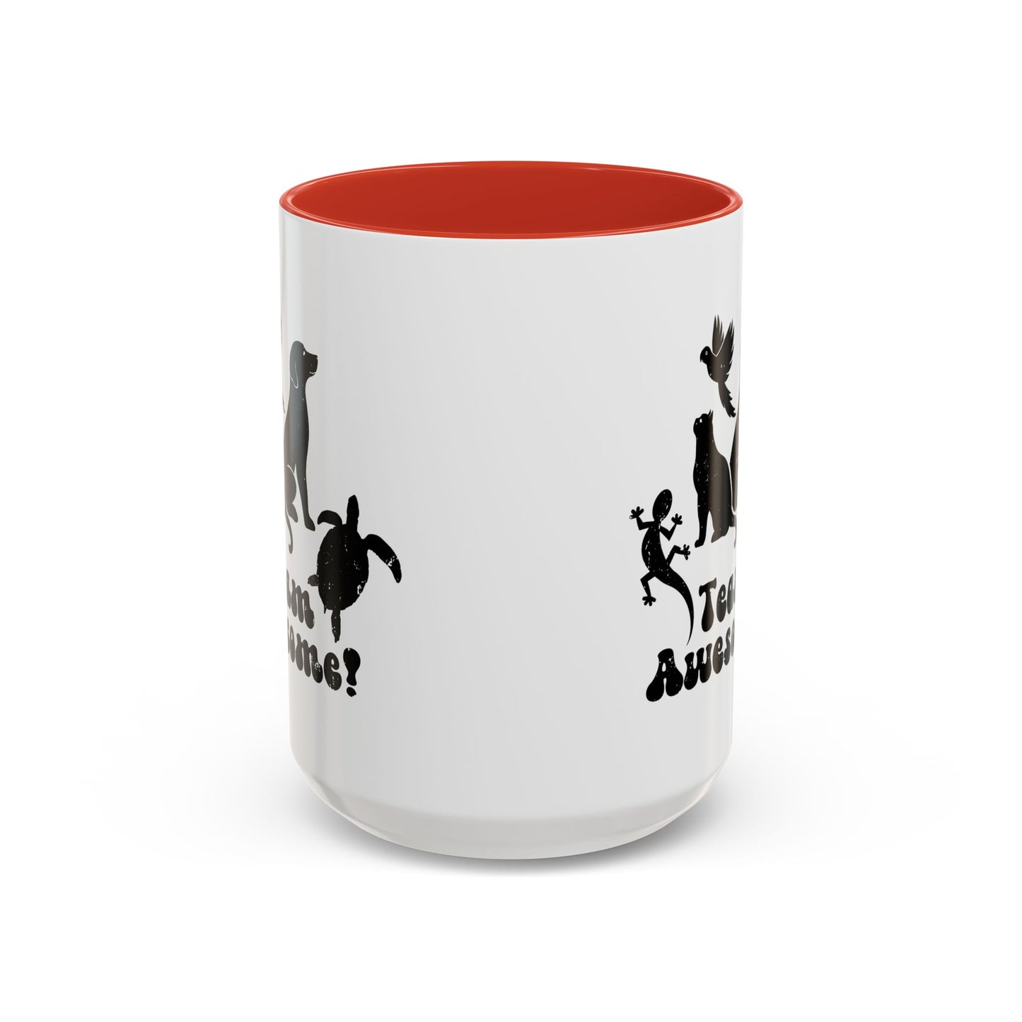 11oz/15oz Animal Lover Lizard Cat Bird Dog Turtle Team Awesome Coffee Mug