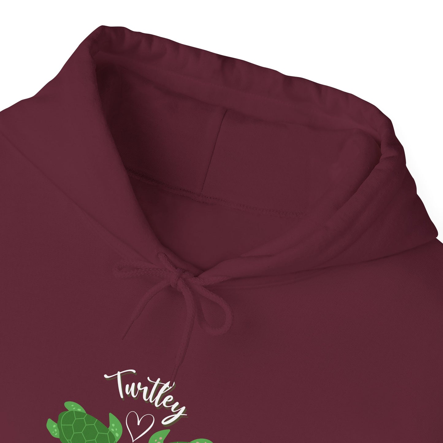 Unisex Cute Turtle Lover Turtley Into You Hooded Sweatshirt