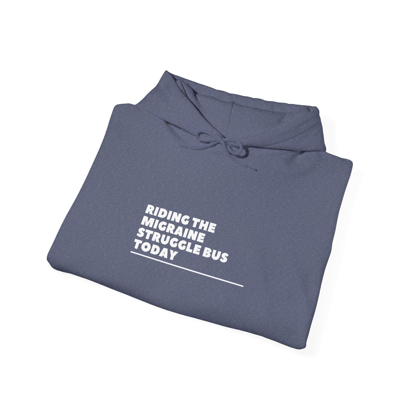 Unisex Migraine Day Invisible Illness Warrior Hooded Sweatshirt