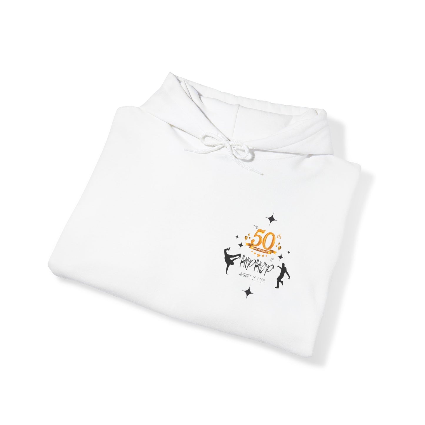 Unisex Heavy Blend™ 50th Anniversary of HipHop August 11, 2023 Commemorate 50 Years Hooded Sweatshirt