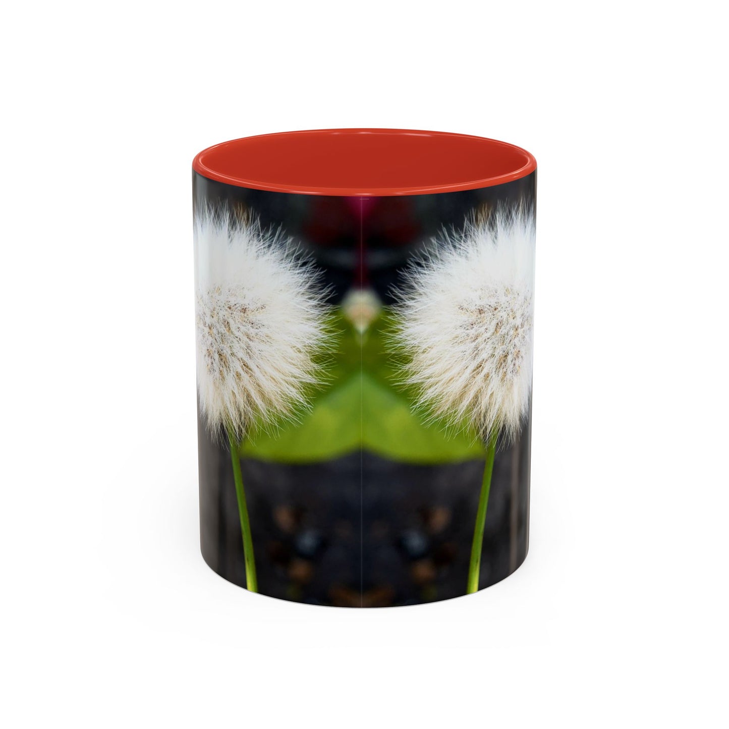 11oz/15oz Garden Themed Dandelion Flower Coffee Mug