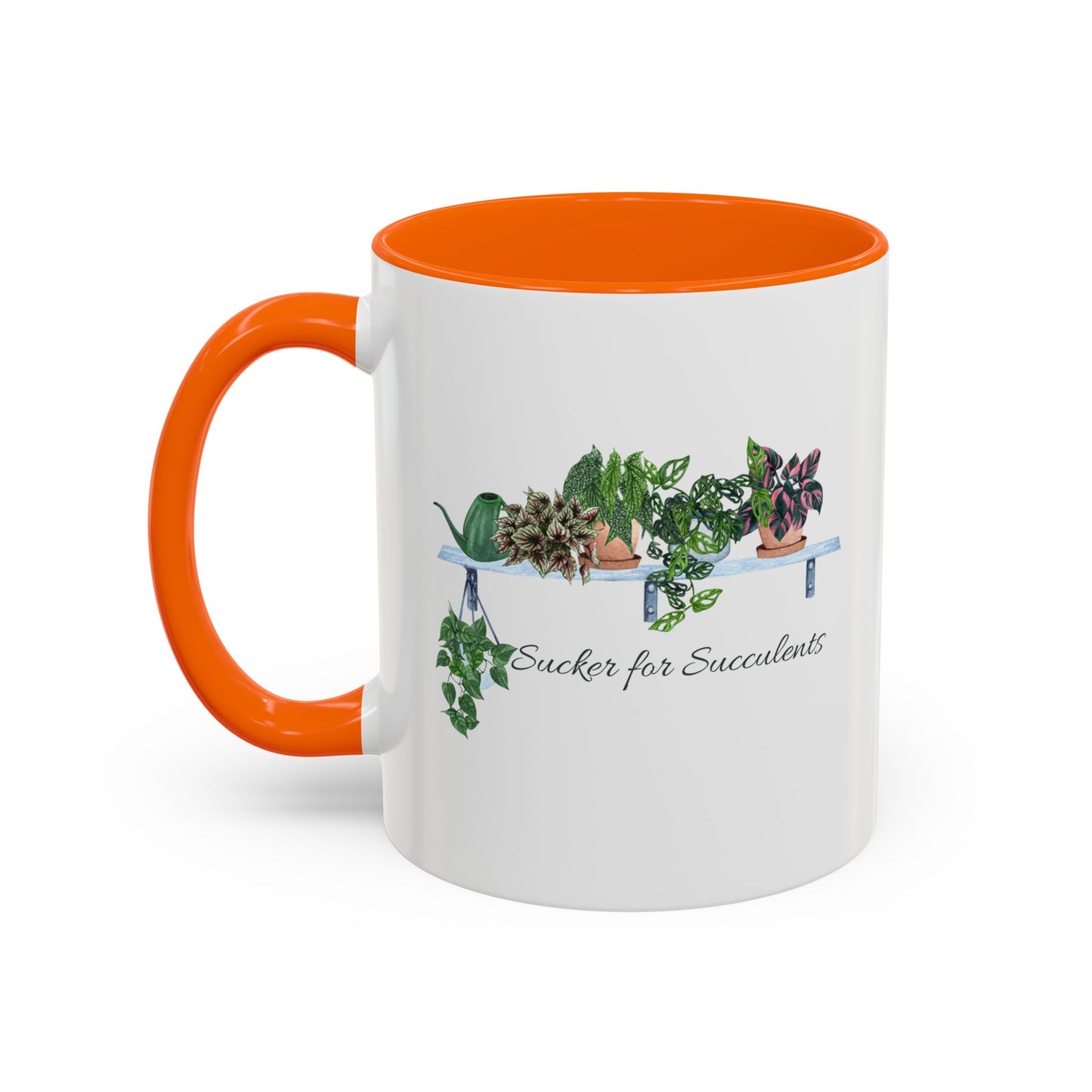 11oz/15oz Garden Themed Coffee Mug Sucker for Succulents
