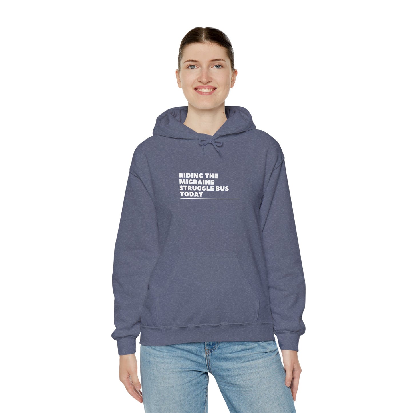 Unisex Migraine Day Invisible Illness Warrior Hooded Sweatshirt