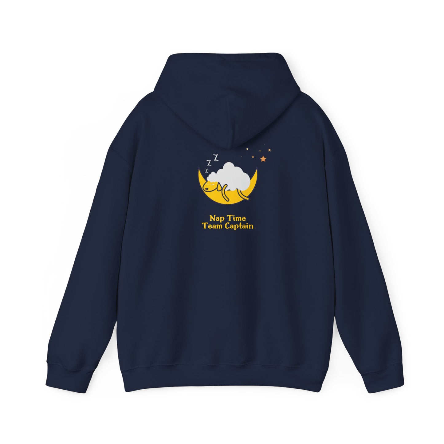 Unisex Heavy Blend™ Nap Time Team Captain Hooded Sweatshirt